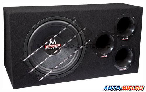 Сабвуфер в корпусе с фазоинвертoром Audio System M 15 BR Сабвуфер в корпусе с фазоинвертoром Audio System M 15 BR